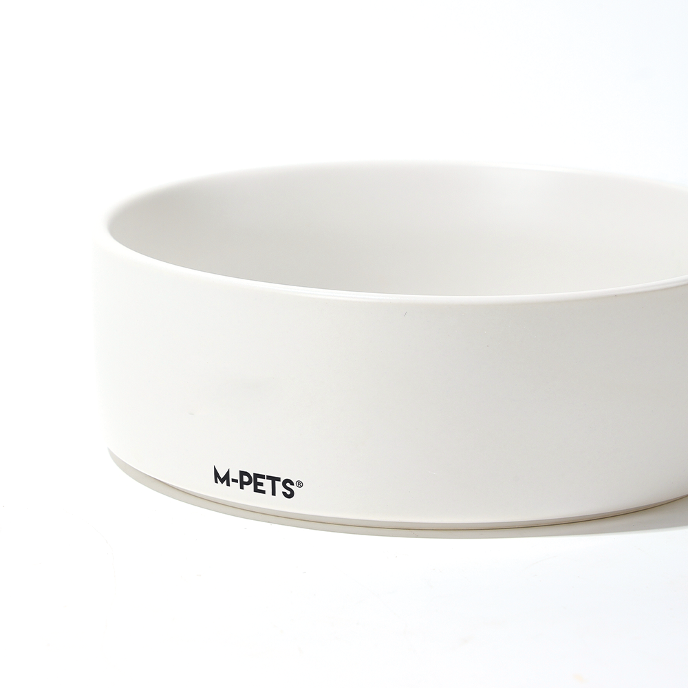 M-PETS OPERA Ceramic Bowls With Bamboo Stand