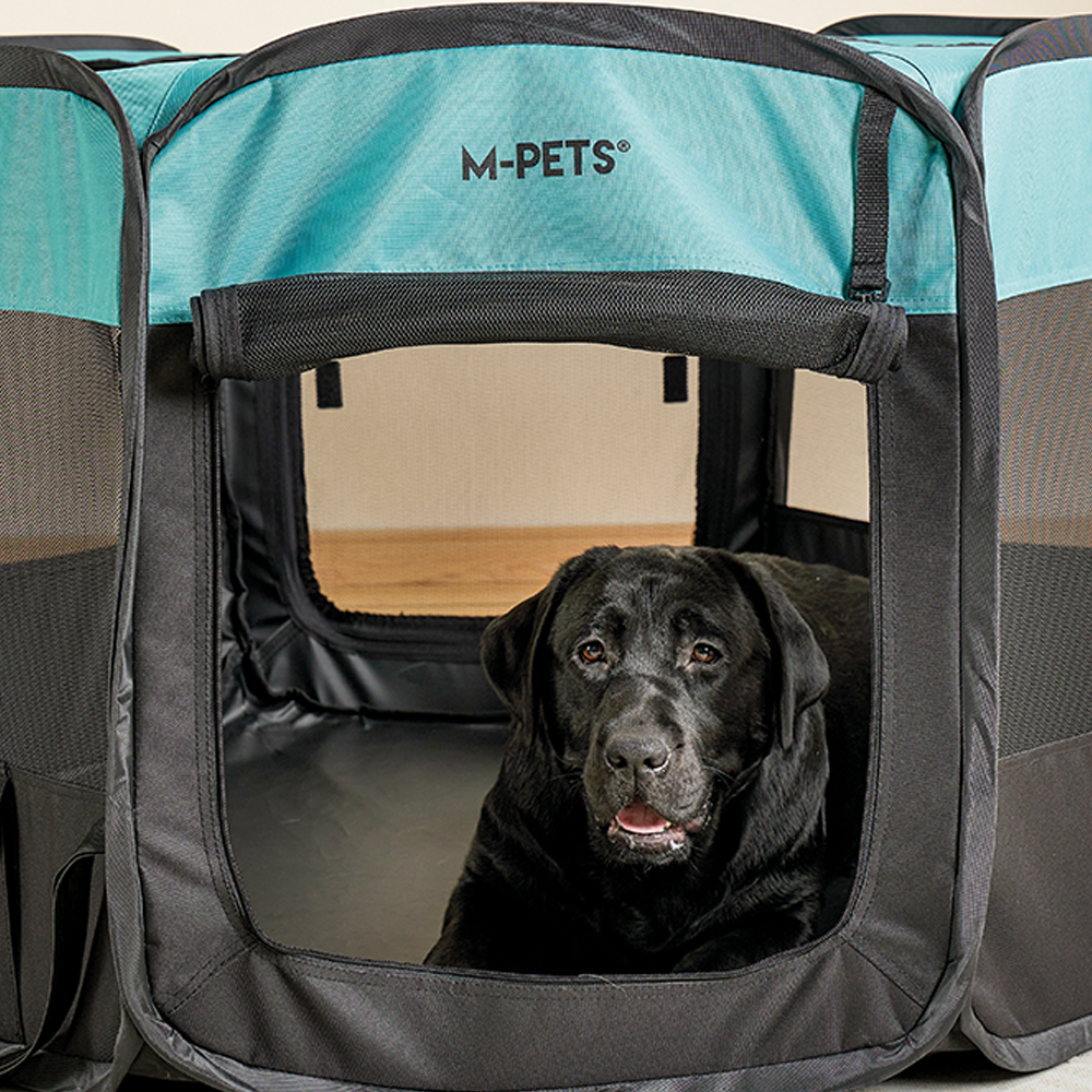 M-PETS Octagon Puppy Pen with Door