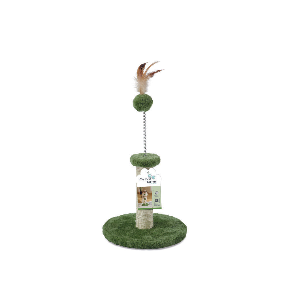 M-PETS My First Cat Tree Feather