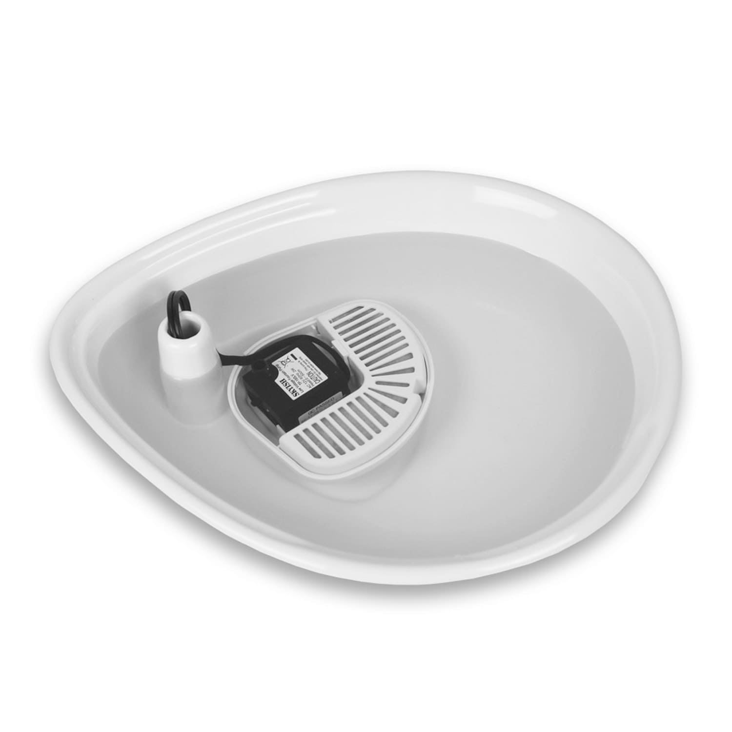 Raindrop Durable Ceramic Pet Fountain 60oz