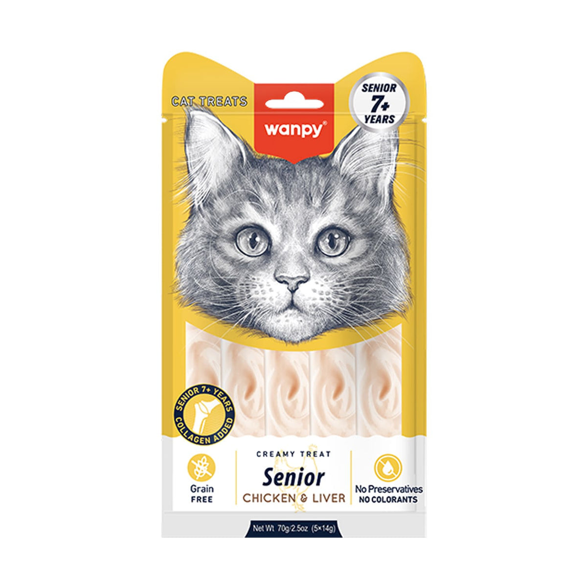 WANPY Creamy Treat For Senior 7+