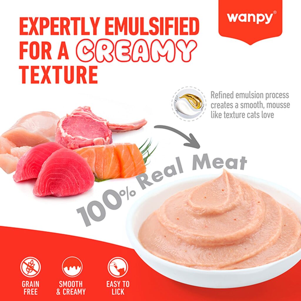 WANPY Superfoods Creamy Treat For Cat