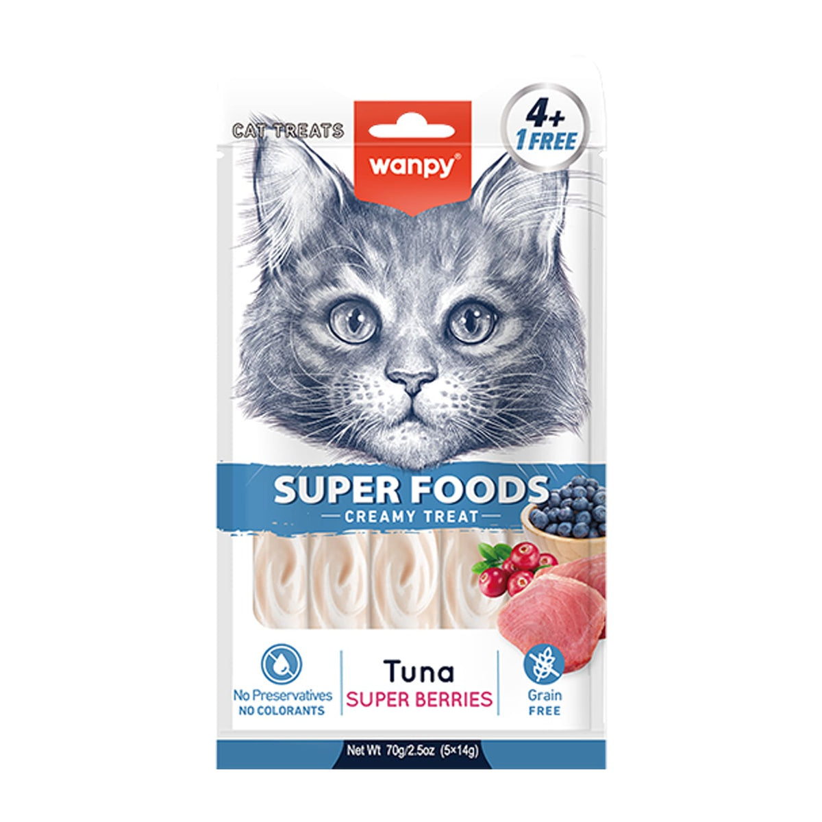 WANPY Superfoods Creamy Treat For Cat