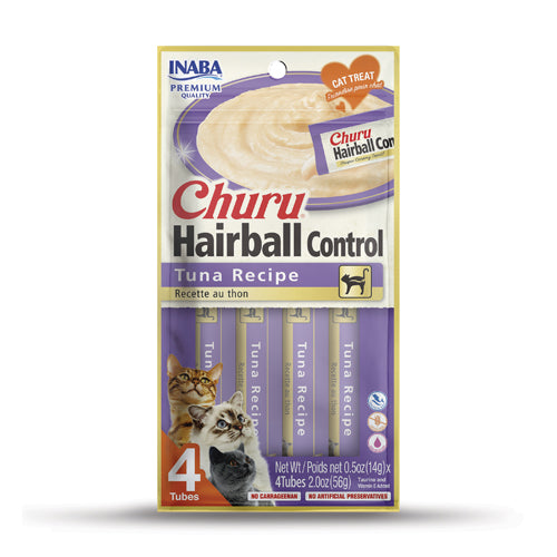 Hairball Control Cat Treats (4 TUBES)