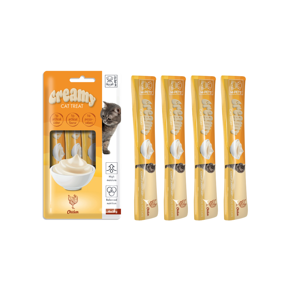 M-PETS Creamy Treats for Cats – Chicken