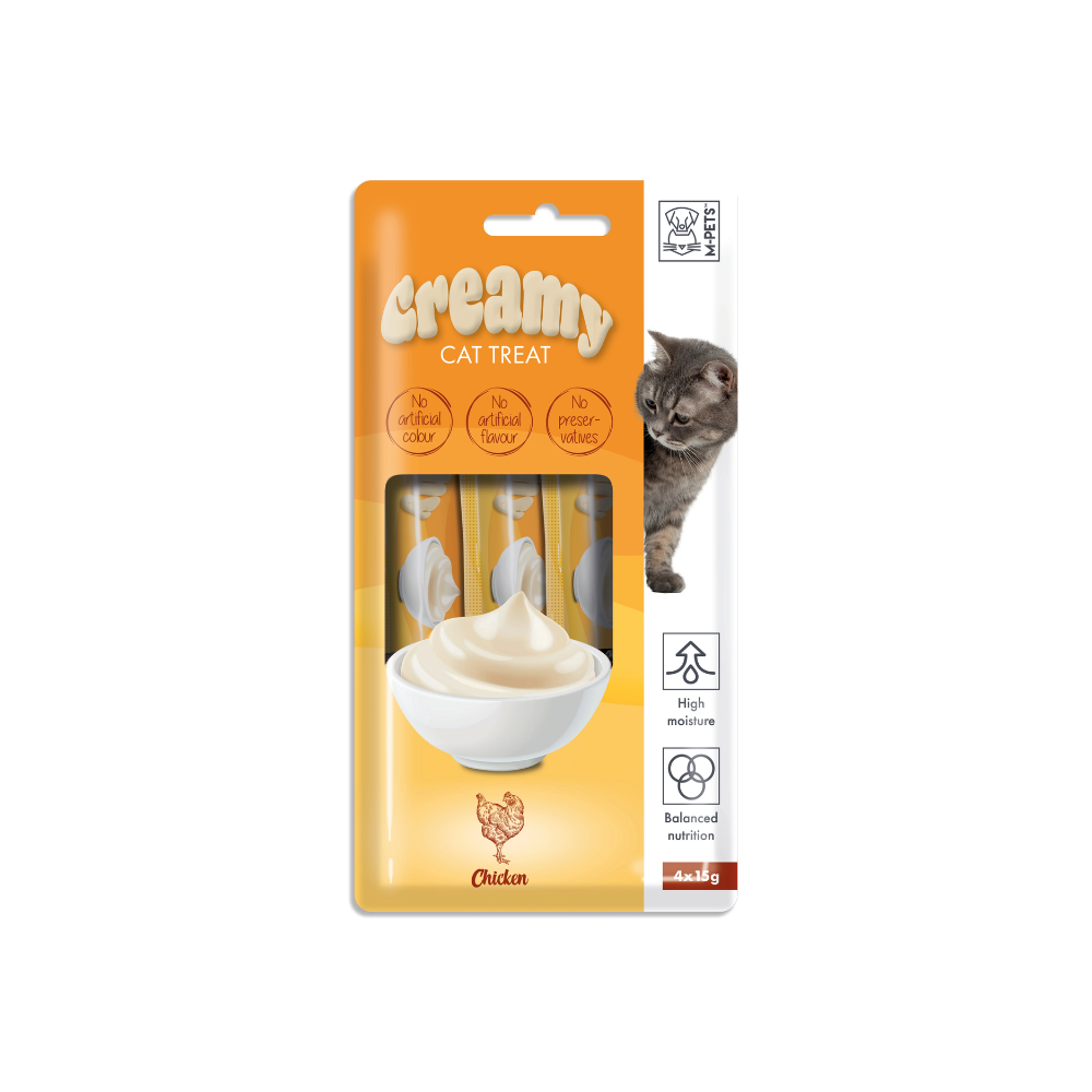 M-PETS Creamy Treats for Cats – Chicken