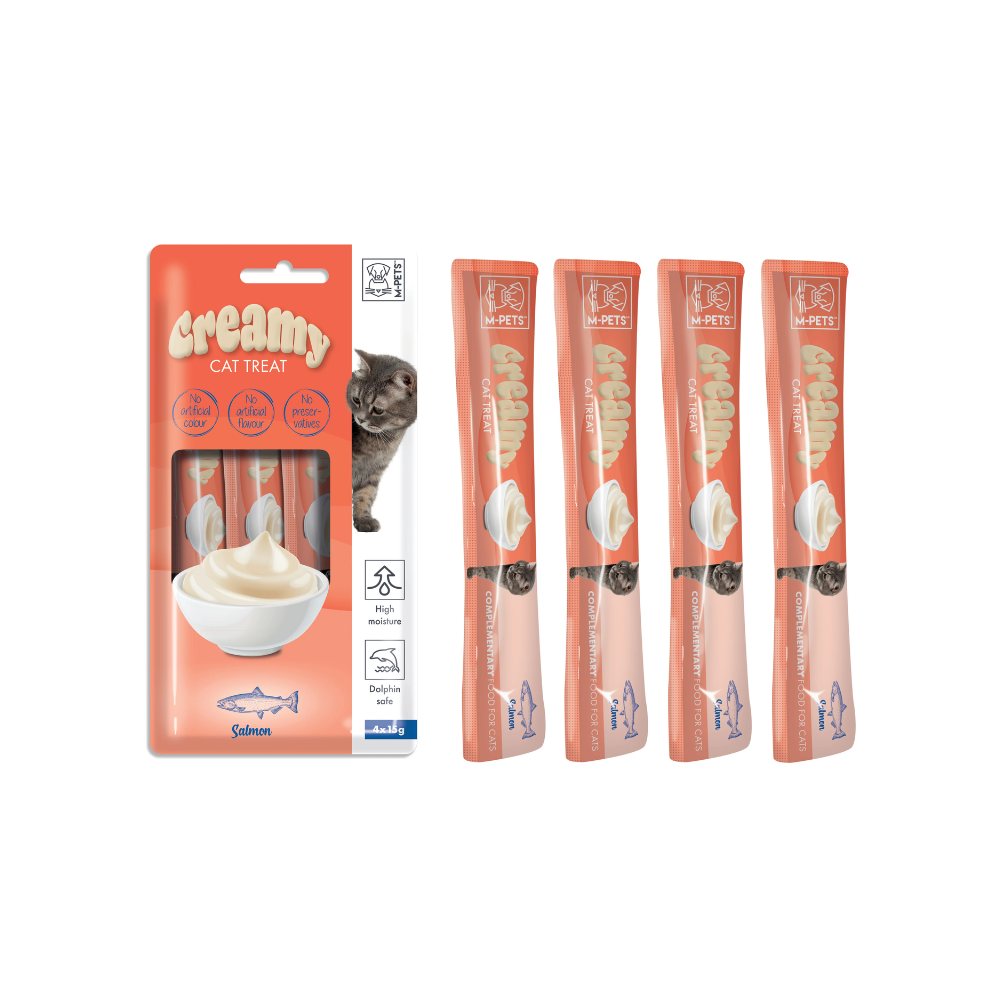 M-PETS Creamy Treats for Cats – Salmon