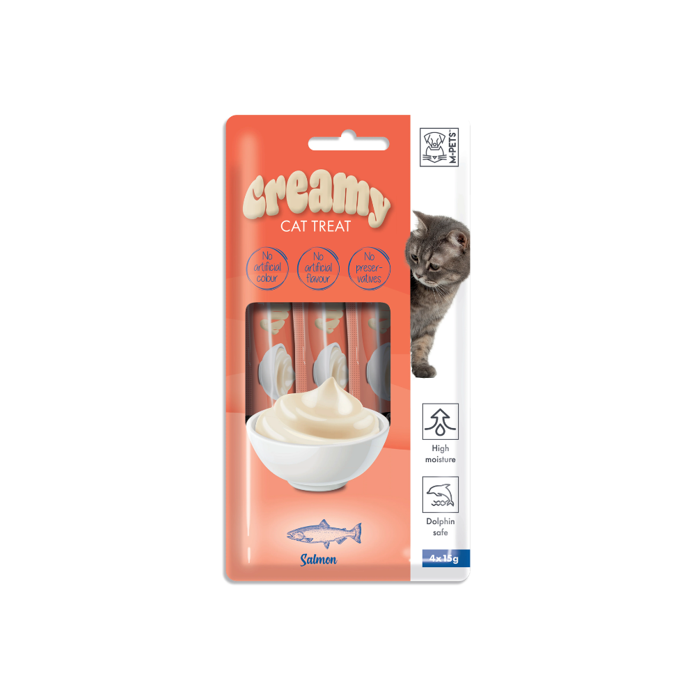 M-PETS Creamy Treats for Cats – Salmon