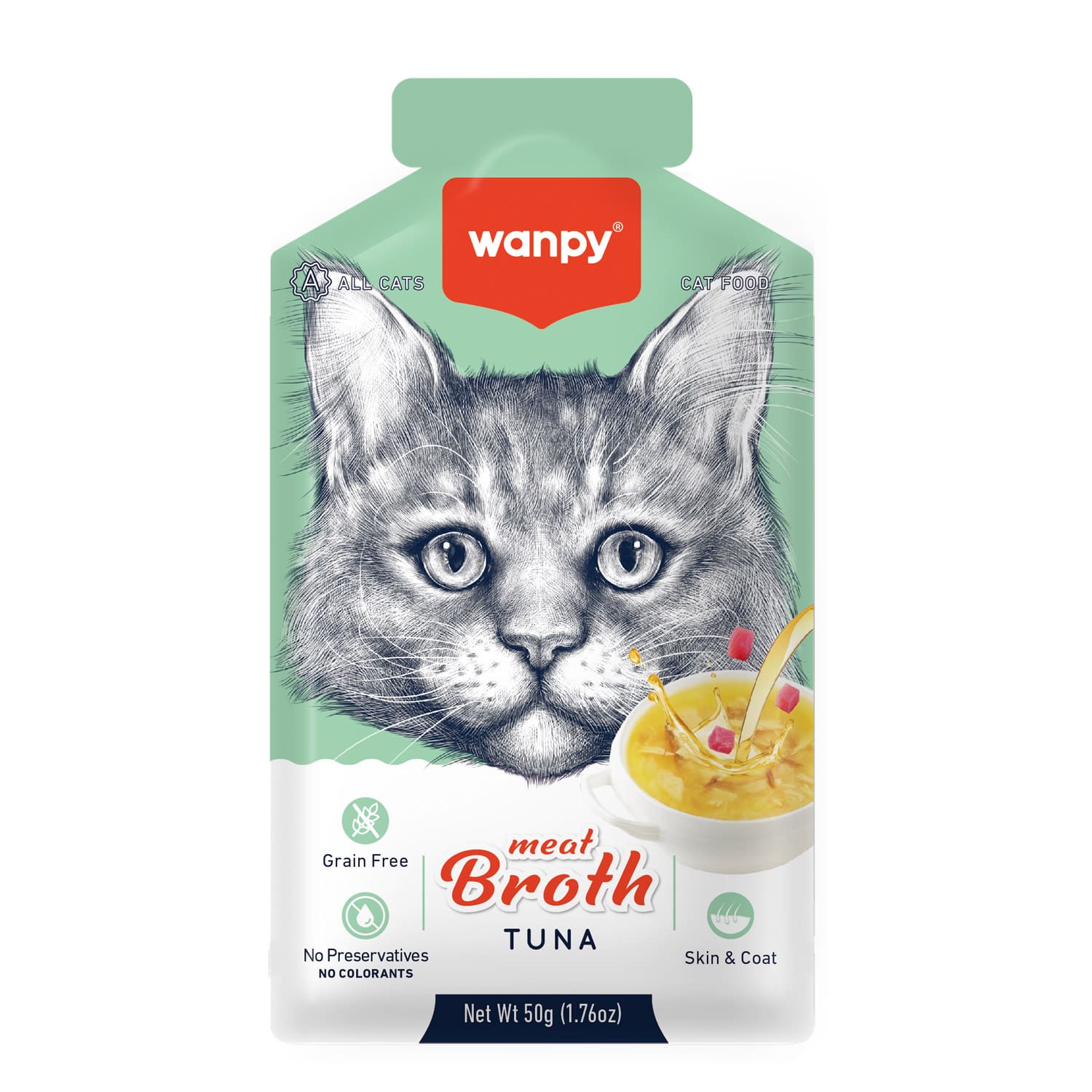 Meat Broth Tuna for Cats