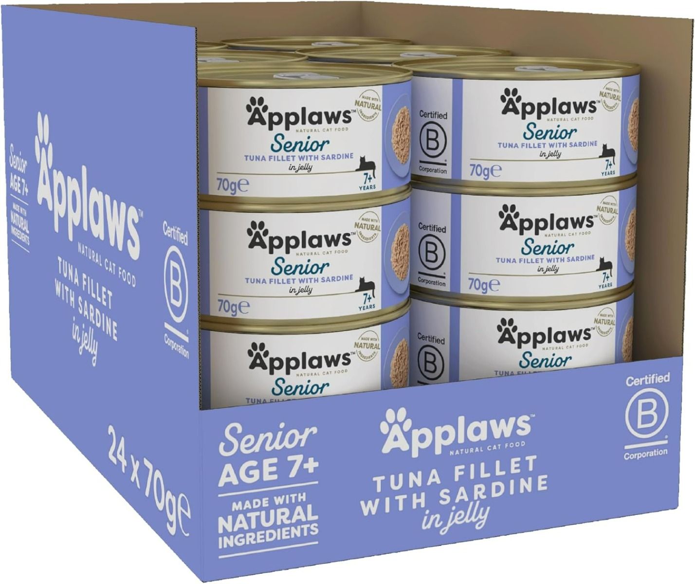Applaws Senior Tuna with Sardines Cat Wet Food