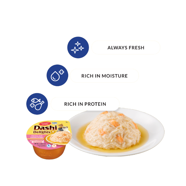 Inaba Dashi Delight Chicken with Salmon Recipe