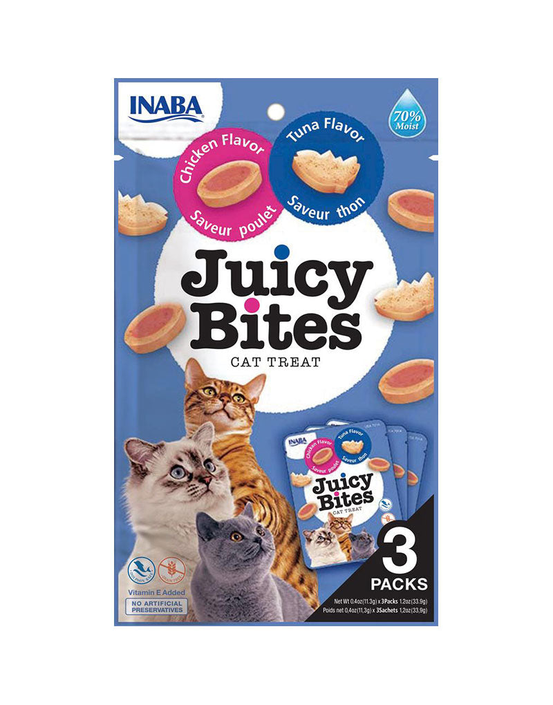Tuna & Chicken Juicy Bites (3 PACKS)