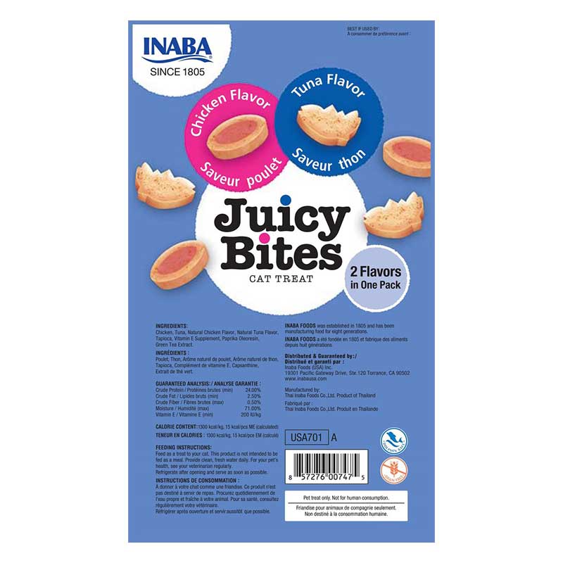 Tuna & Chicken Juicy Bites (3 PACKS)