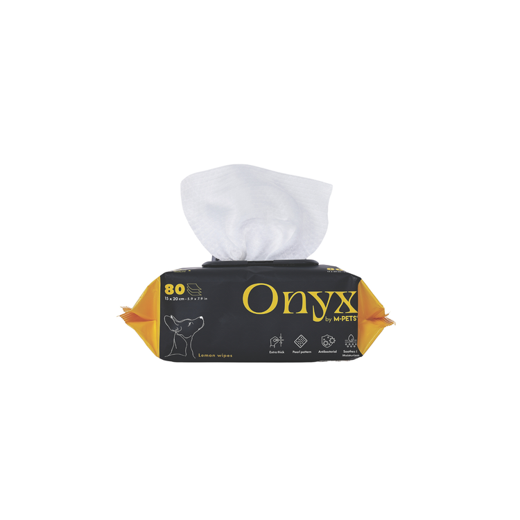 M-PETS Onyx Pet Wipes 80pcs
