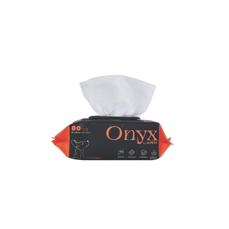 M-PETS Onyx Pet Wipes 80pcs
