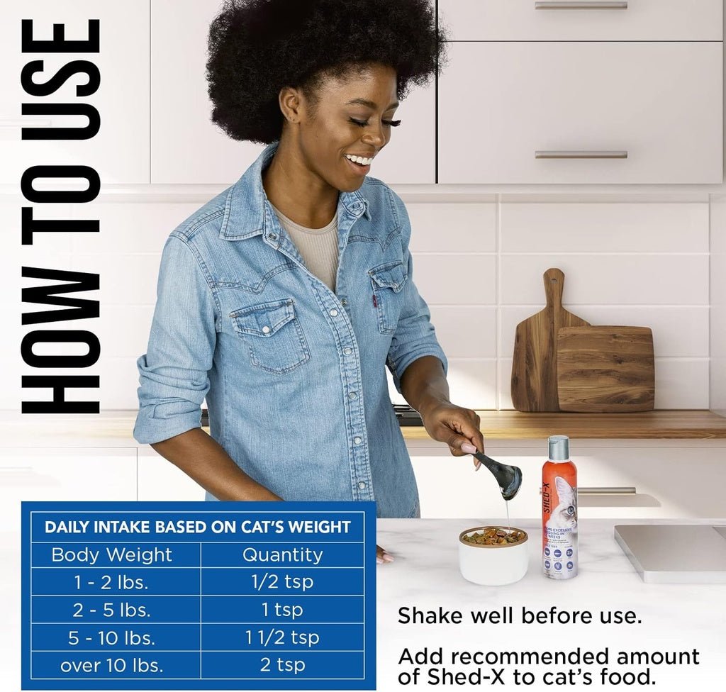 Synergy labs shed-x supplement for cats - 237ml