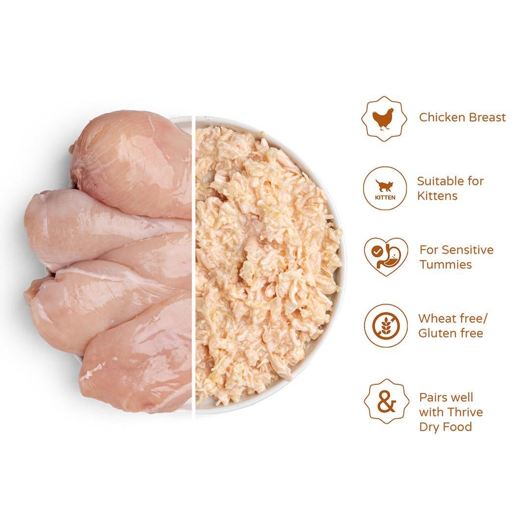 Thrive Complete Chicken Wet Kitten Food