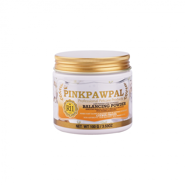 PINKPAWPAL Balancing Powder بودرة التوازن لإزالة بقايا مستحضرات الاستحمام برائحة الحمضيات