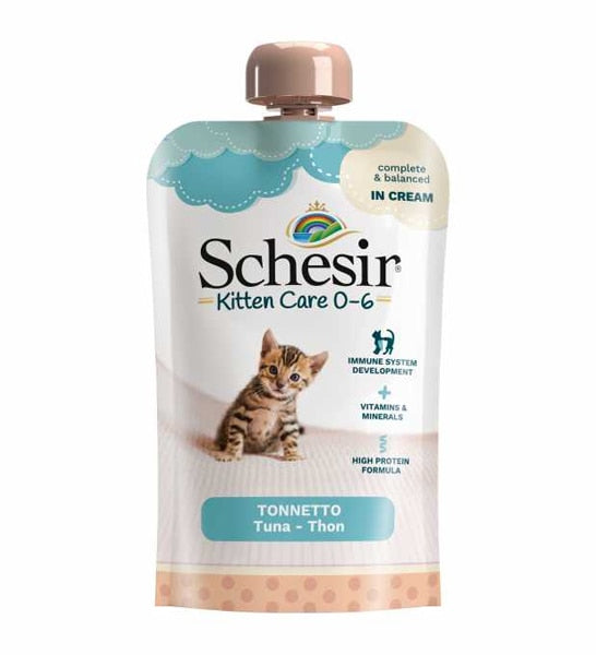 Kitten Pouch Cream 0-6 Tuna Wet Food