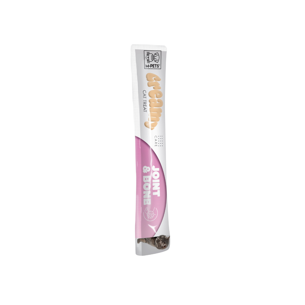M-PETS Creamy with Functions – Cat treat – Joint & Bone – Beef & Chicken & Salmon