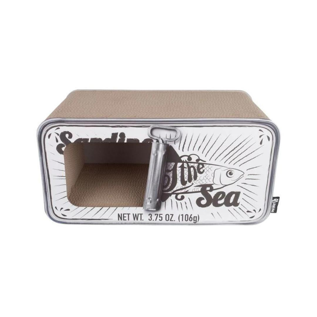 District 70 Sardine 2-in-1 Cat Scratcher & Cave in Dubai. The sardine is a unique 2-in-1 cat scratcher and cave hideaway. If you seek a comfort zone for your cat friend White.