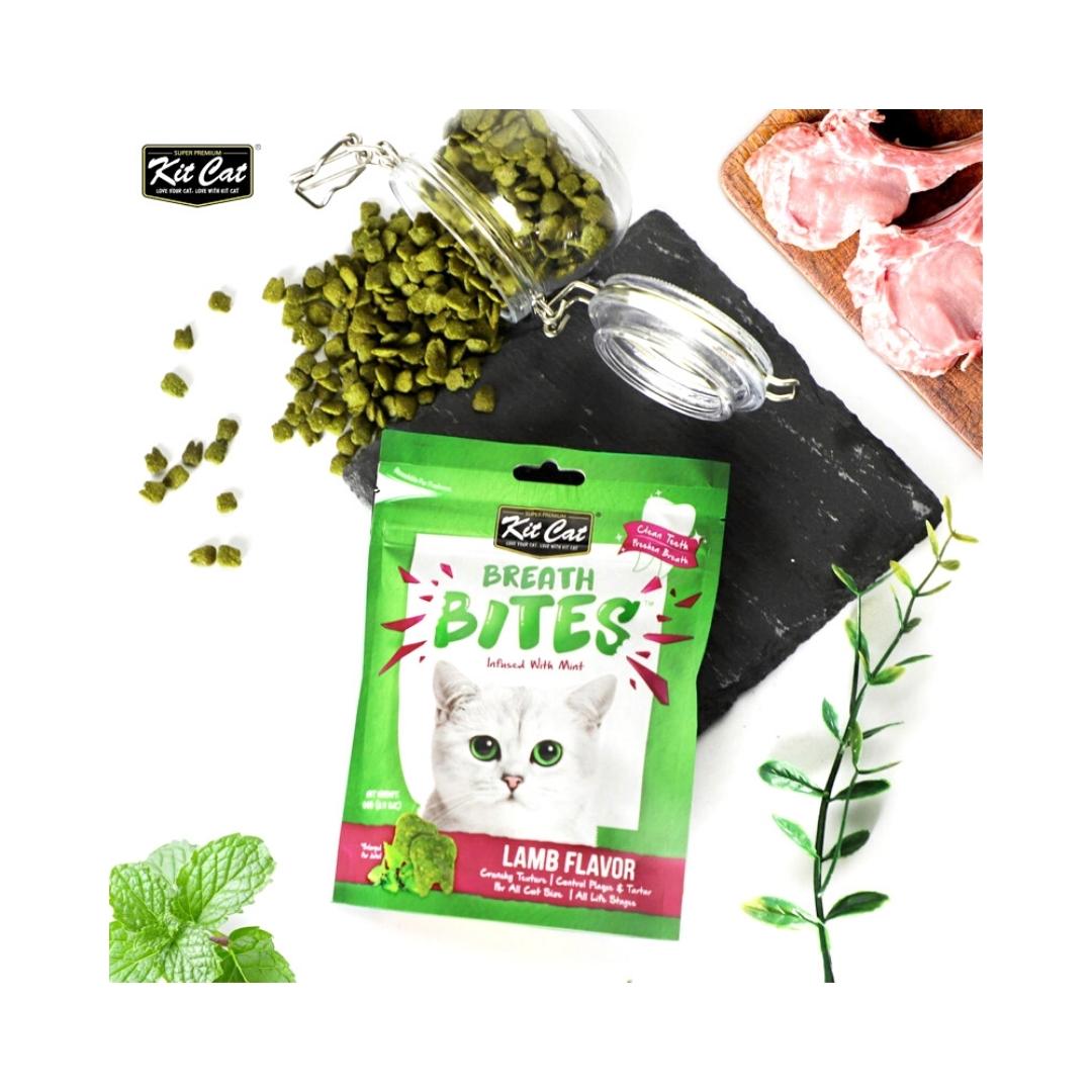 Kit Cat Breath Bites Lamb Flavor 60g Petz.ae Back