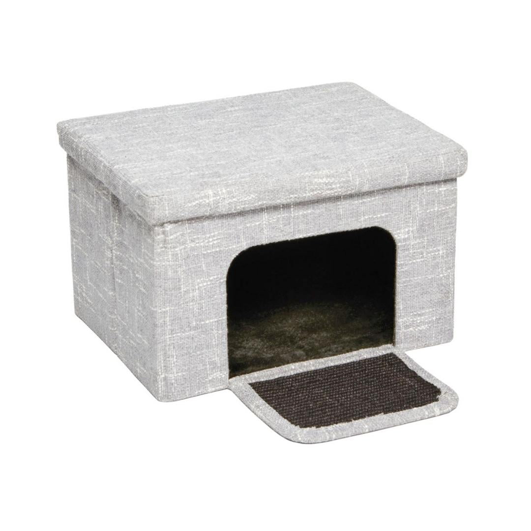 MidWest Curious Cat Cube Cottage Petz.ae Dubai