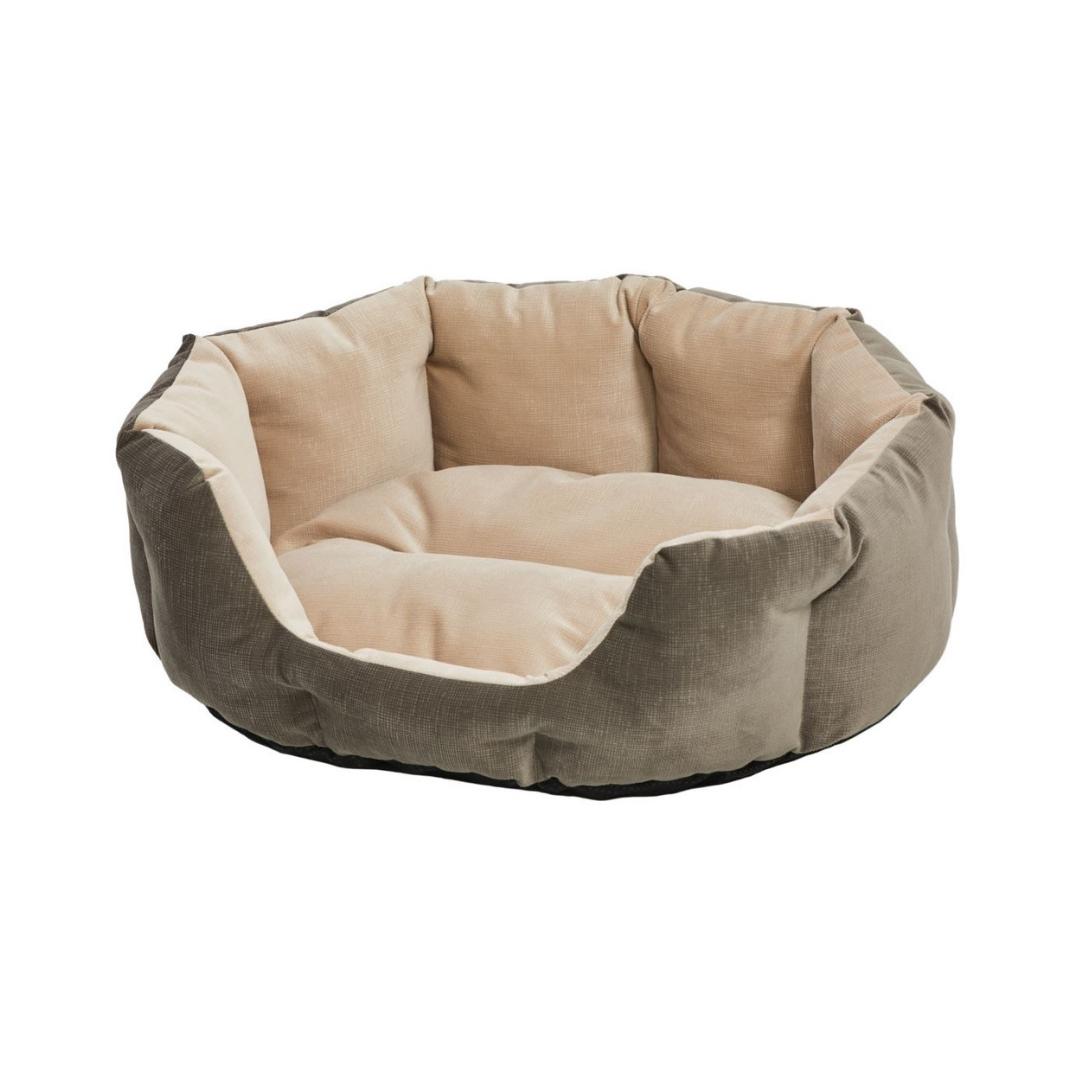 Deluxe Grey Tulip Pet Bed