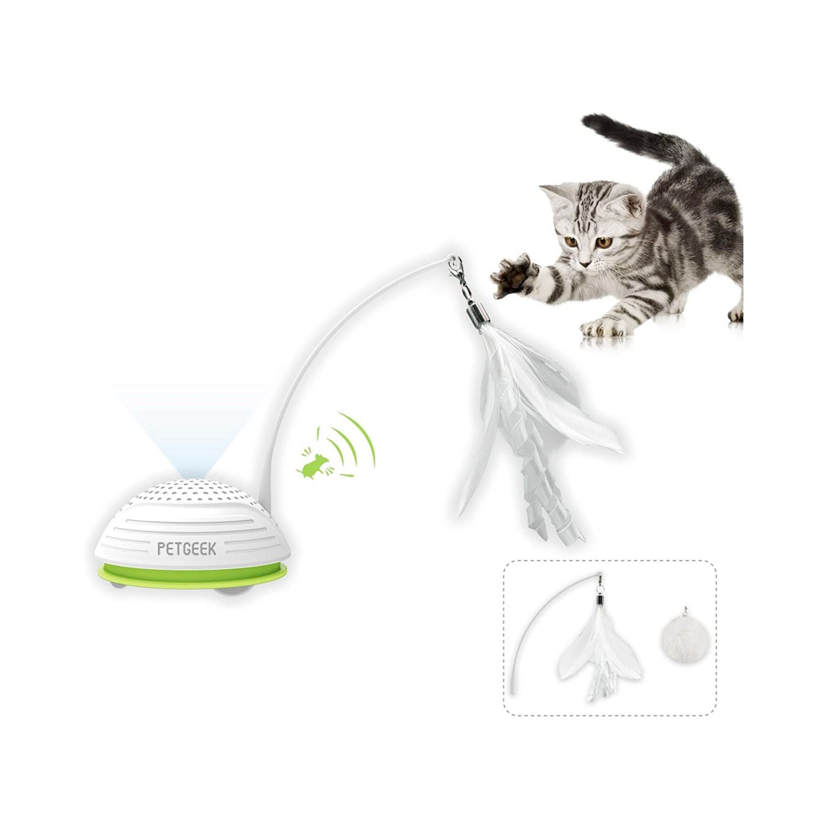 PetGeek Running Smart Cat Toy Petz.ae